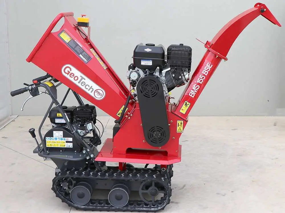Triturador de Lagartas - Dumper de Rastos GeoTech-Pro BMS155 BS - Motor B&S XR2100