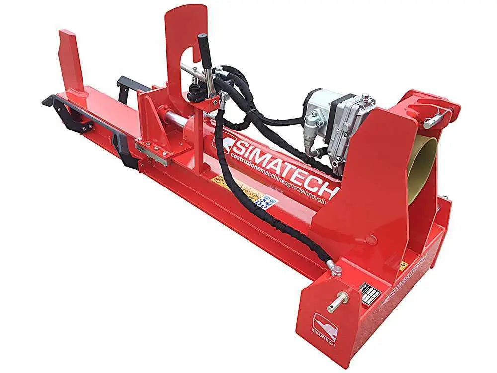 Fendeiro de Lenha Horizontal Simatech S350 para Trator - 35 Toneladas - Curso 800 mm