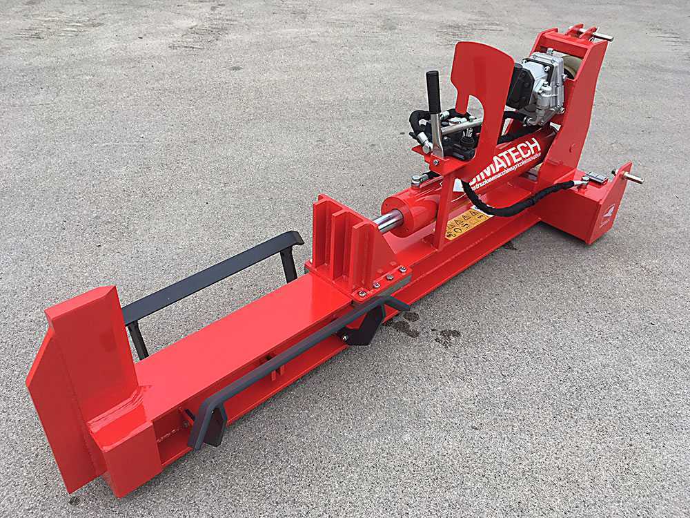 Fendeiro de Lenha Horizontal Simatech S350 para Trator - 35 Toneladas - Curso 800 mm