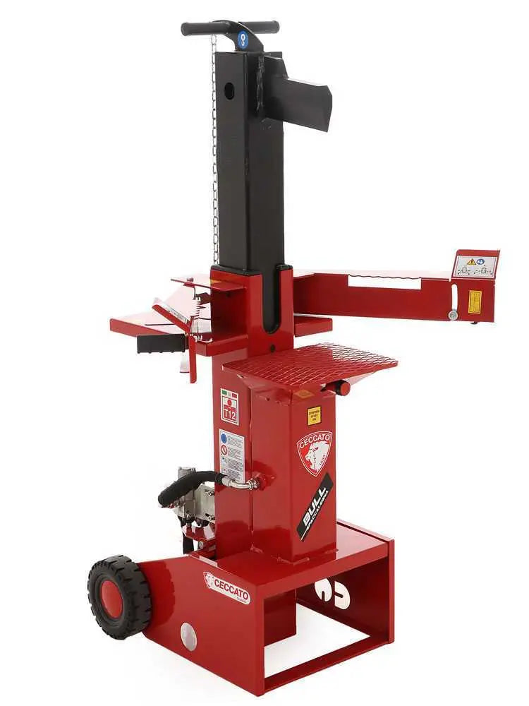 Rachador de Lenha Elétrico Vertical Monofásico Ceccato BULL SPLE12 - 12 Toneladas - Curso 540 mm