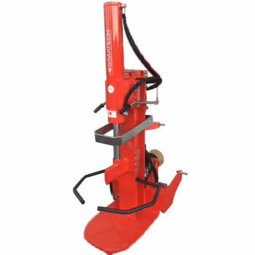 Rachador de Lenha Vertical 35 T Simatech para Trator, Curso 800 mm, Hidráulico com Retorno Automático