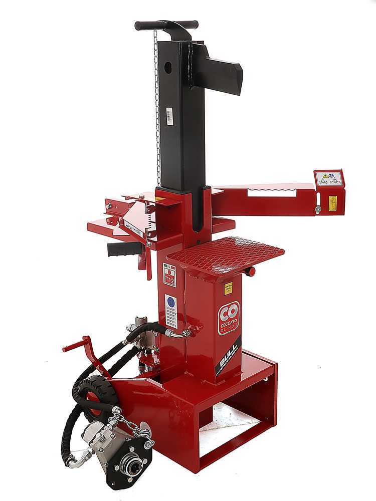 Rachador de Lenha Vertical Ceccato BULL SPLT12 para Trator – 12 Toneladas – Curso 540 mm