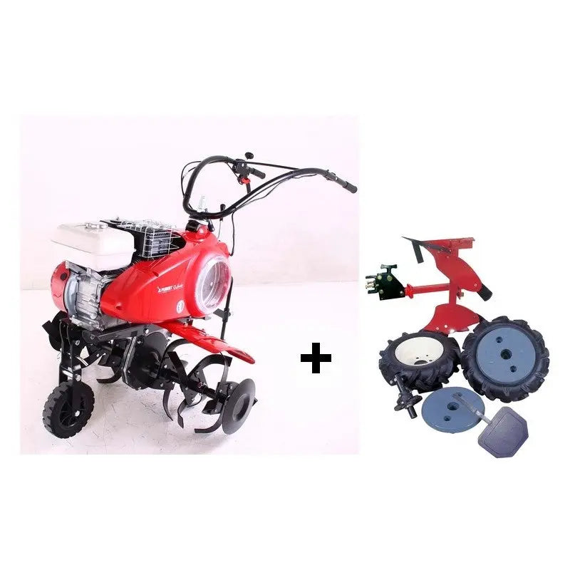 Moto cultivador Pubert Vario 65 B C3 com kit de arado