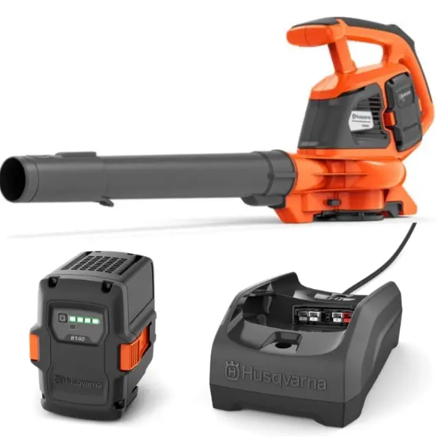 Soprador de Folhas Husqvarna 120iBV em Conjunto