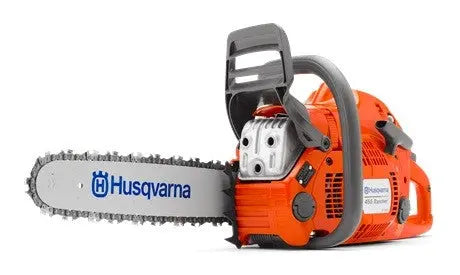 Motosserra Husqvarna 455 Rancher II com 2 correntes originais