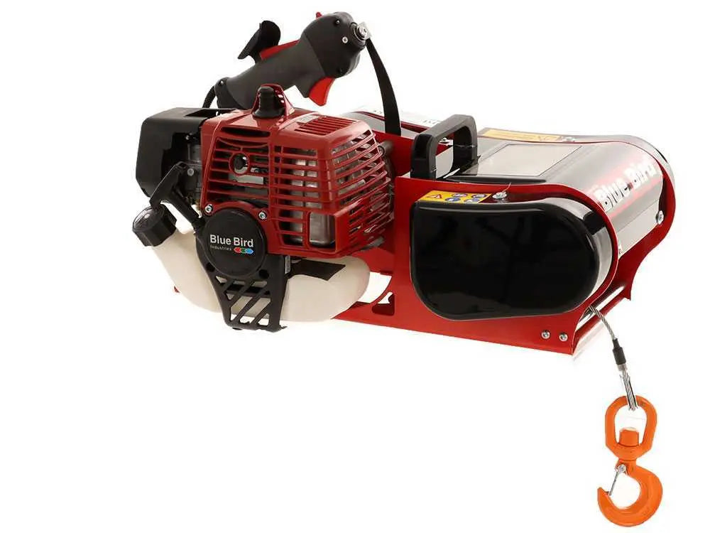Guincho florestal Blue Bird BB-1610X – Guincho para tração de madeira 2T com motor a gasolina