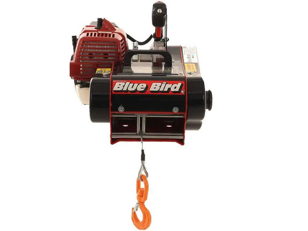 Guincho florestal Blue Bird BB-1610X – Guincho para tração de madeira 2T com motor a gasolina