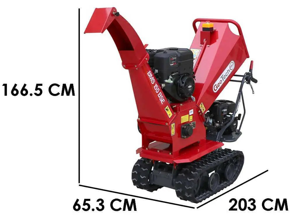 Triturador de Lagartas - Dumper de Rastos GeoTech-Pro BMS155 BS - Motor B&S XR2100