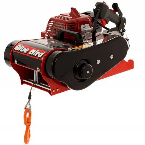 Guincho florestal Blue Bird BB-1610X – Guincho para tração de madeira 2T com motor a gasolina